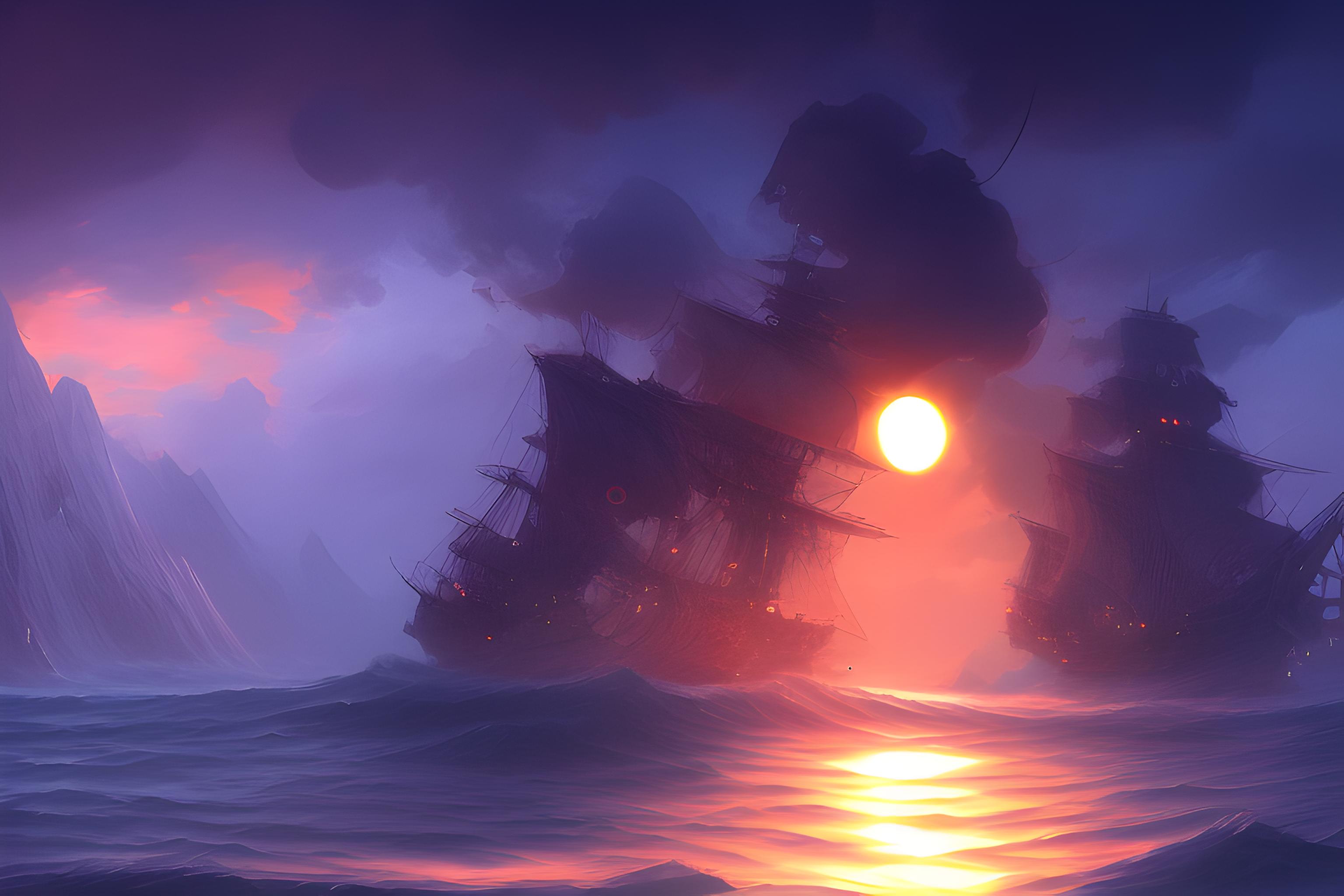 海边 蓝调时刻 海绵吹过微风  椰子树   